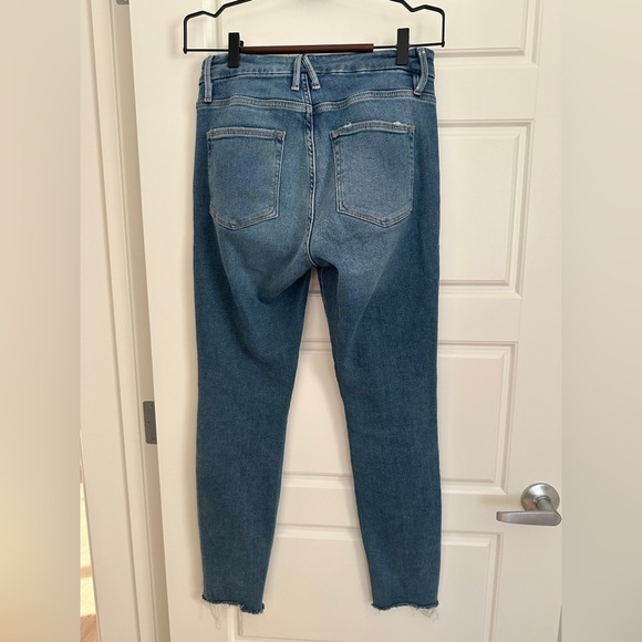 Good American Denim Cropped Jeans - Picture 2 of 4